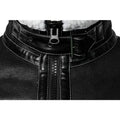 Winter Men Fleece-Lined Thicken Fur Integrated Leather New Men Leather Clothing with Stand Collar Lambswool Leather Jacket