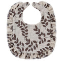 Baby Saliva Towel Muslin Cotton Infant Bibs Kids Feeding Eating Apron Boys Girls Ruffle Towel Toddler Newborn Prints Burp Cloth
