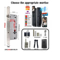 6068,5572,6072,6085 Mortise Lock Tuya Wifi App Camera Smart Digital Lock With Fingerprint Face Key Card Rfid