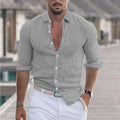 Summer Trend Men's Long-Sleeved Shirt - Casual Breathable | SAMAG