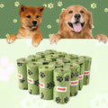 Eco Friendly Biodegradable Dog Waste Bags Waterproof Leak Resistant Pet Poop Bags For Puppy Cat Outdoor Walking Pet Clean Supply