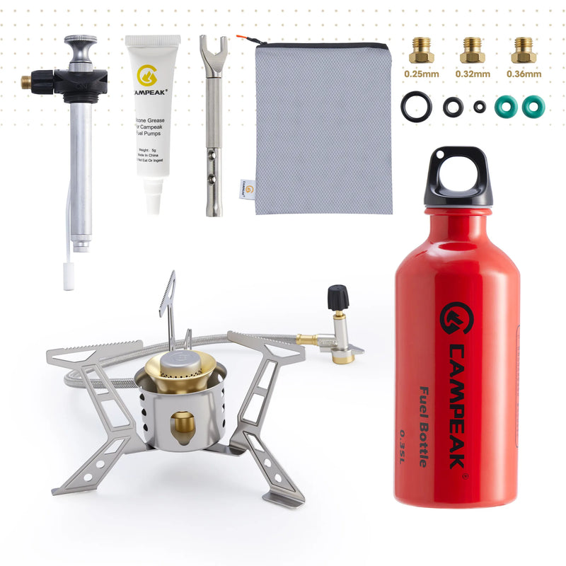 CAMPEAK Multi Fuel Stove Burner with SILENT CAP - View 6 | SAMAG
