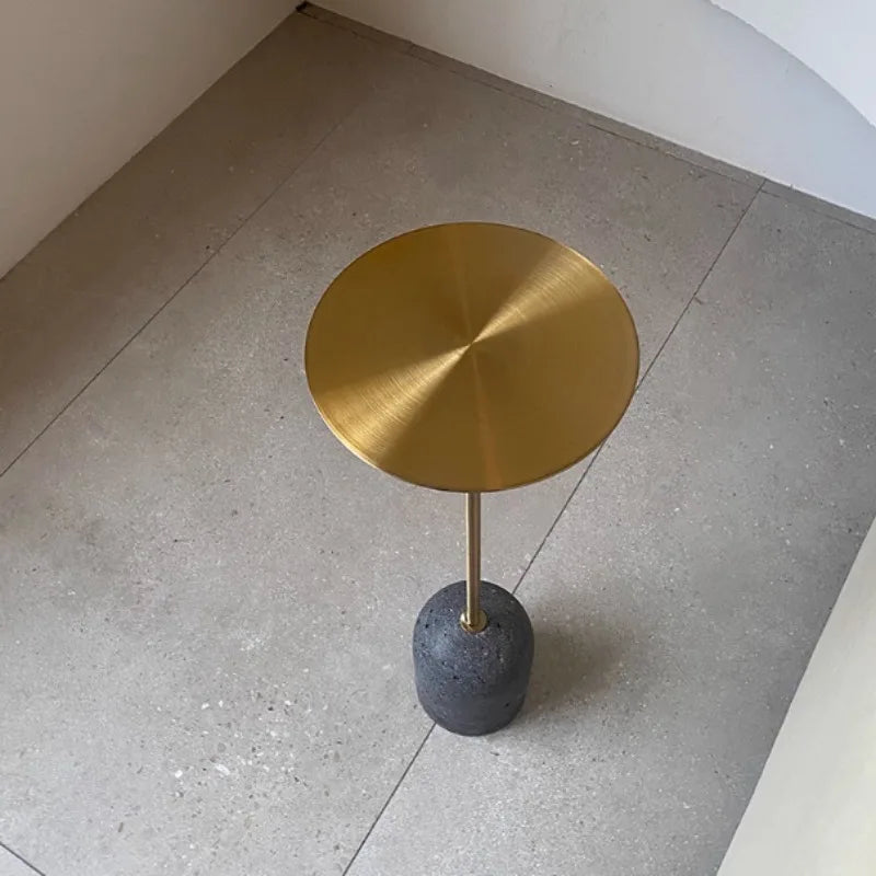 Modern Stainless Steel Art Sofa Tables Simple Multifunctional Bedroom Side Table Creative Luxury Relaxing Living Room Furniture