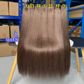 Straight #2 Color Human Hair Bundles Double Weft 100% Vietnamese Virgin Hair Weaving Extensions 100grams 1/2/3/4 Bundle Deal