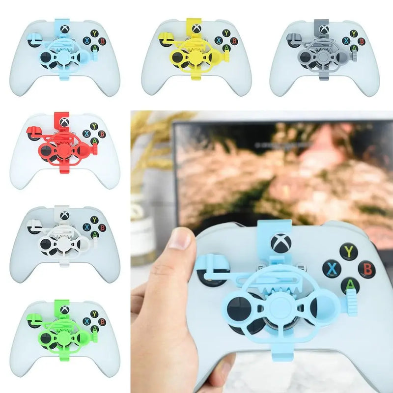 Replacement Universal Game Steering Wheel DIY Mini Controller Auxiliary Wheel Racing Game Steering Wheel for Xbox Series