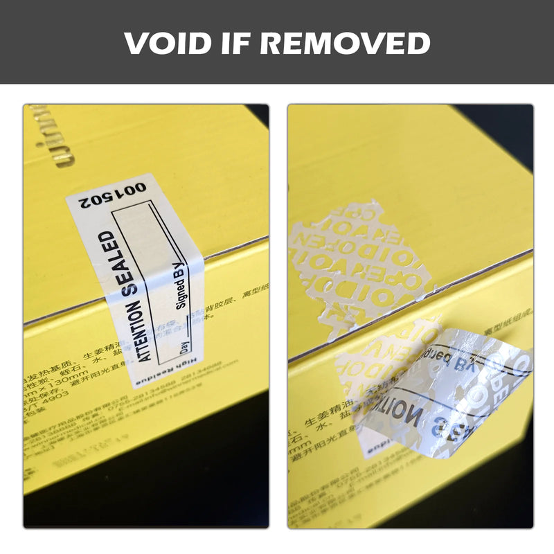 1 customized  Self adhesive security seal stickers, hologram stickers, warranty void labels，Custom stickers