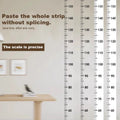 Height Measurement Wall Sticker 0-2m Removable Without Damaging Walls Leaving Adhesive Accurate Height Ruler