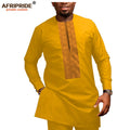 African Men Clothing Casual Tracksuit Dashiki Shirt | SAMAG