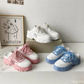 Baotou Half Slippers for Women's Spring New Style No Back Heel Thick soled Shoes Simple Casual Comfortable Single Shoes
