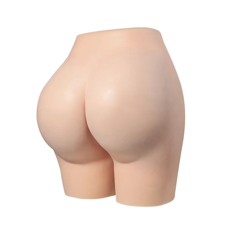 Lervanla Men's Silicone False Vagina Pants Sexy Buttocks 2cm Shemale Cosplay Crossdresser Drag Queen Hip Enhancer Pant 6 Colors