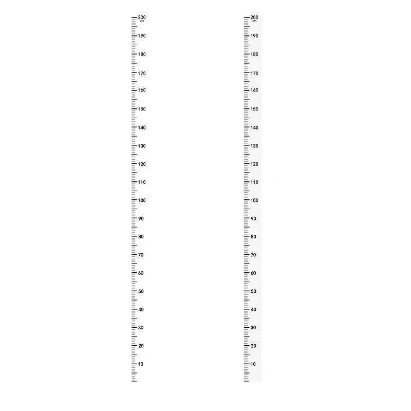 Height Measurement Wall Sticker 0-2m Removable Without Damaging Walls Leaving Adhesive Accurate Height Ruler