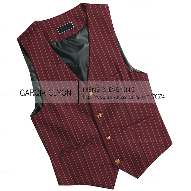 Mens Suit Vest 1920s Mens Vest Slim Fit Formal Business Gangster Waistcoat Striped Tops Cropped Tank Tops 2024 Vests