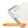 4Pcs/10PCS Children Baby Safety Silicone Protector Table Corner Edge Protection Cover Children Anticollision Edge Guards