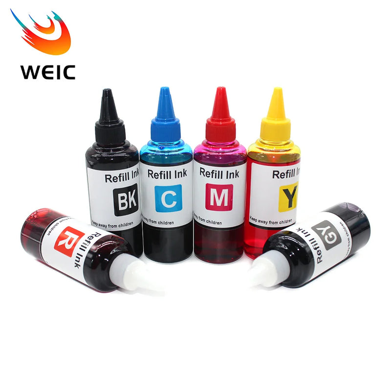 6Color *100ML Refill Ink Kit for Epson XP-15000 XP-15010 XP-15080 Printer