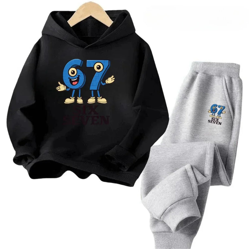 Steal a Brainrot Tracksuit 67 Six Seven Print Kid's - View 11 | SAMAG