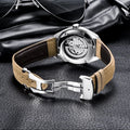 CUSTOM Logo Diy 41mm NH35 Mechanical Automatic Men's Sapphire Crystal Watch Luminous Markings Stainless Steel Waterproof Watches