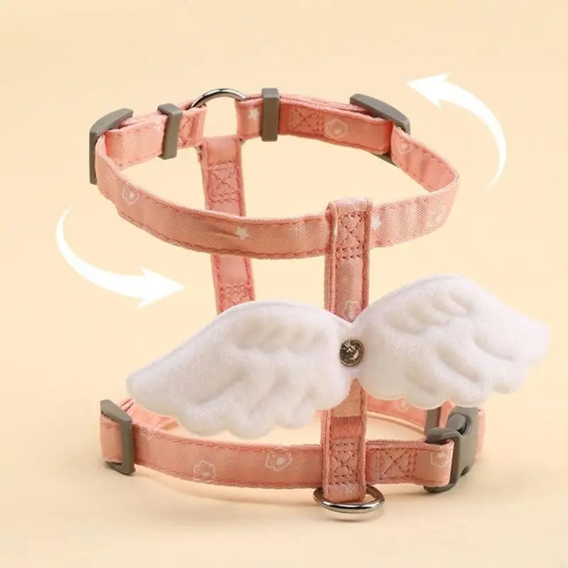 37ME Harness Escape Proof Kitten Harness for Walking Adjustable Leash