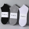 3/5/8 Pairs Women/Men Boat Socks Invisible Low Cut | SAMAG