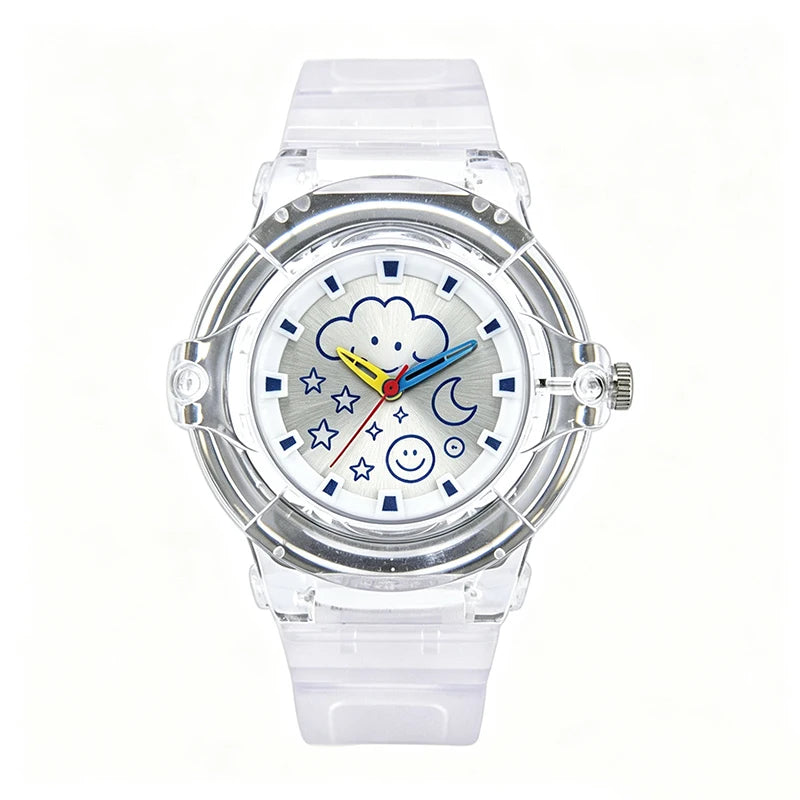 Kids Cartoon Quartz Watch Student Wristwatch Waterproof Casual Timepiece Fashion Cheap Gift For Boys Girls Children
