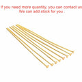 100-200pcs/bag 20 25 30 40 50 60 mm Flat Head Pins Gold/Copper/Rhodium Headpins For Jewelry Findings Making DIY Supplies