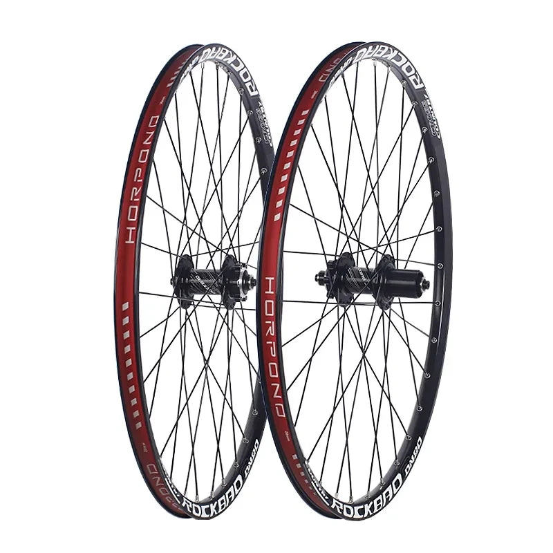 ROCKBAO Mountain Bike Wheelset 24/26/27.5/29inches Disc Brake 4Bearings 7-12speed Quick Release 29er MTB Bicycle Wheel