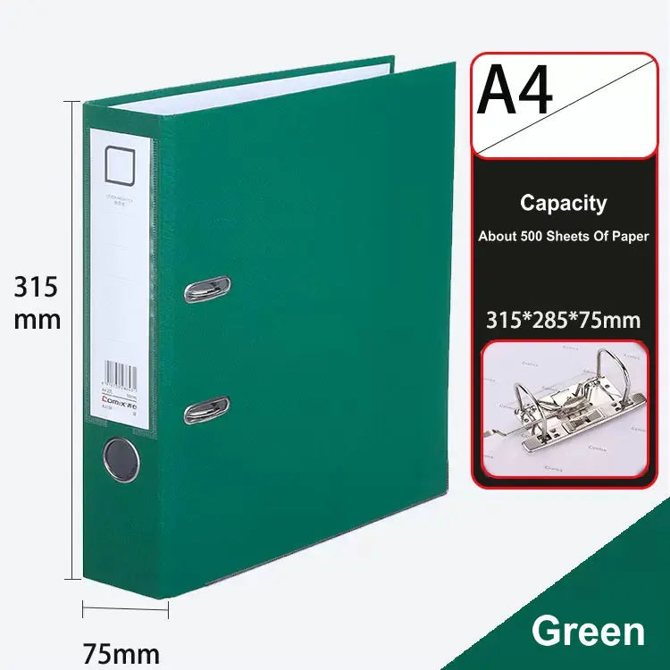 Multicolor Big Ring Binder A4 Lever Arch File Folder For Documents A4 File Organizer Lever Arch Folder On Rings Office Supplies
