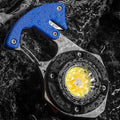 Mini COB Portable Keychain Flashlight 7 Lighting Modes - View 5 | SAMAG