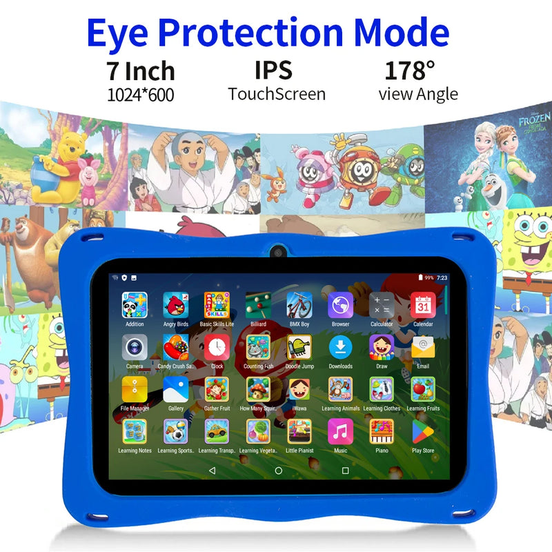 BDF Tablet for Kids 7 Inch Android 11 System 32 GB WiFi - View 3 | SAMAG