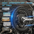 COSWHEEL R19 Electric Motorcycle 72V 40Ah 9000W Mountain Off-Road Electric Bike Adult Ebike All Terrain E-Motorcycle