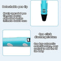HOMEFISH Electronic 3D Printing Pen with 9M PLA Consumables High-Temperature 3D Graffiti Tool Intelligent Toy Gift