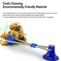 Strong Suction Cup Dog Ball Interactive Tug Rope Toy For Medium Large Dog Tug War Molar Chew Relieve Stress Teeth Clea Self Play