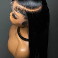 40 42 Inch 13x4 13x6 HD Transparent Bone Straight Lace Front Wigs 250% Brazilian Human Hair Wigs 5x5 Glueless Lace Closure Wigs