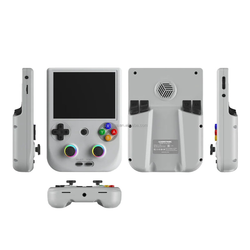 Portable Handheld Game Console 4 Inch Touch Screen HD 5500mAh 64 Bit Android 12 System Built-in 15000 Games Player