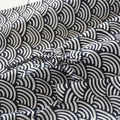 Nightdress V-Neck Men's Kimono Bathrobe Loose Long Sleeve Kimono Pajamas Thin Print Men's Hooded Robe for Spa
