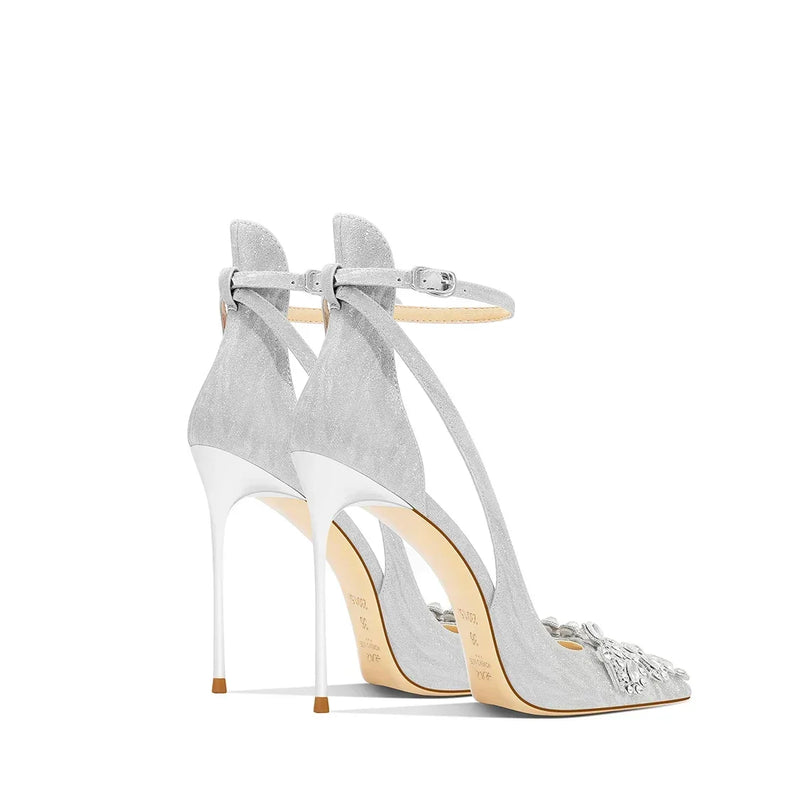 2025 Spring and Autumn New Women's High Heels Pointed Thin Heels Trendy Fashion Women's Shoes