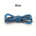 1 Pair Retro round Leather Rope Shoelaces Durable Flat Combination Sports Training Shoe Laces for Footwear