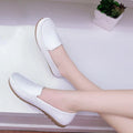 Spring and Autumn New Sports Comfortable Flat Bottom Women's Nursing Shoes Fashionable Soft Sole Elegant Work and Leisure Shoes