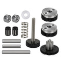 HGX LITE Extruder Dual Gear Extruder Hard Steel Reduction Gear High Speed Motor 3D Printer Parts for CR10 CR 10S Ender3 V2 VORON