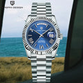 2026 New DD36 Men's Watches PAGANI DESIGN Luxury Automatic Mechanical Watch Men AR Sapphire Glass Business Blue Wristwatch Men ST16 Movt Clock Local Delivery