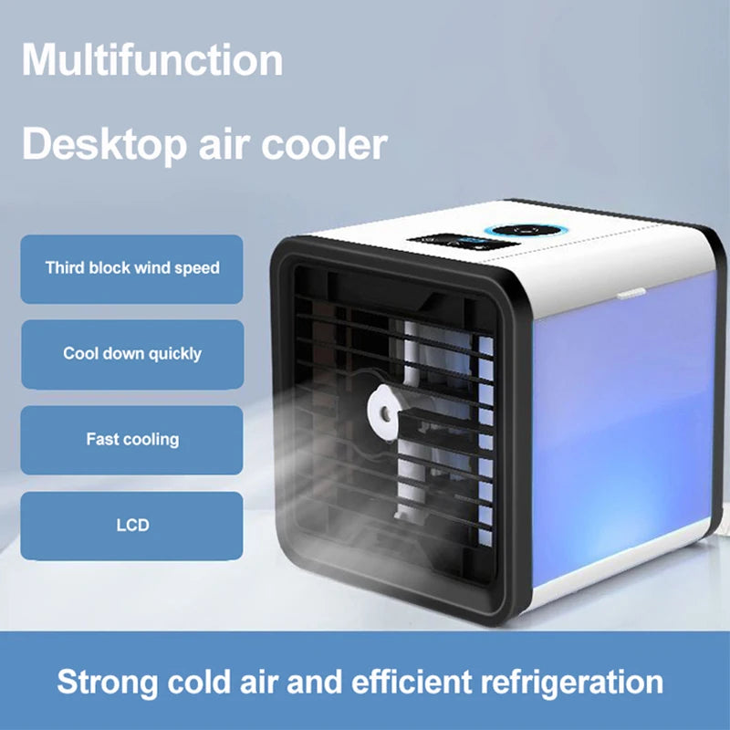 Cooling Fan Mini air Conditioner Fan Cooling Machine Cooling Artifact Dormitory Home Smart Energy Saving
