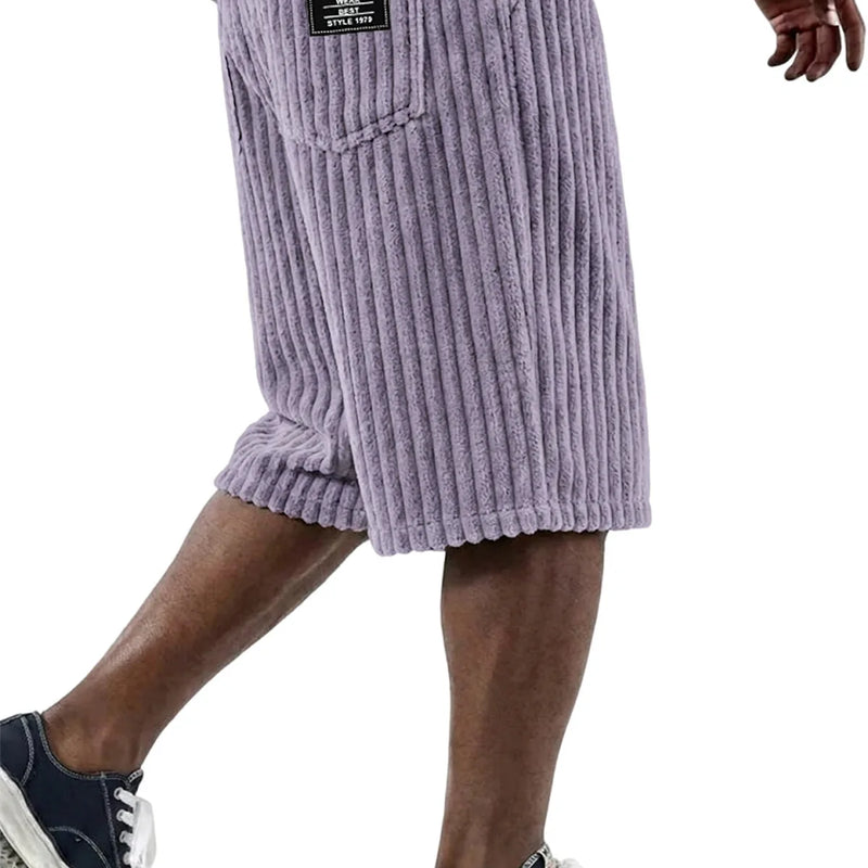 Summer New Men's Corduroy Shorts Fashion American Style | SAMAG