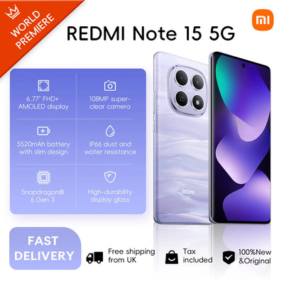 Xiaomi Redmi Note 15 5G, 8+256GB Global Version | SAMAG