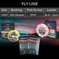 Maxcatch Elegant Fly Fishing Rod Combo 6'6"/9' 2/5WT Fly Rod Reel Line Flies Lures Kit Storage Box Travel Fishing Set Trout Bass