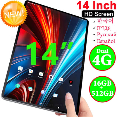 Global Version 14 Inch Tablet PC Big Screen 1920x1200 IPS | SAMAG