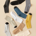 10 Pairs of 100% Cotton Socks, Men's Four Season Striped | SAMAG