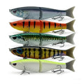 65.5g/19g Two Sizes of Bionic Multi-Section Lure Plastic | SAMAG