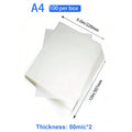 Multi-Size Thermal Laminating Bags: A4/A5/Letter Size Clear Glossy Sheets, Rounded Corners Heat Seal for Office School Home Holi