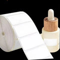 1500Pcs High Adhesive White Rectangular Sticker Labels Self-adhesive Tag Paper for Home Office Warehouse Retail Classification