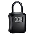 Waterproof Outdoor Key Lock Box 4 Digit Combination Metal Password Safe for Home Door Wall Mounted No Drill - View 8 | SAMAG