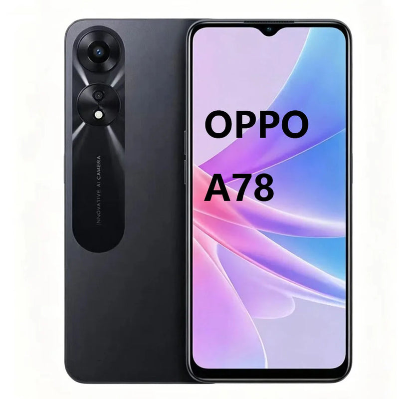 New OPPO A78 5G Global Version Mobile Phone 6.56" 90Hz Big Screen 5000mAh Battery 33W Fast Charge Dual-SIM Affordable Smartphone